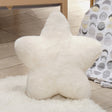 Lambs & Ivy Goodnight Moon Star Pillow Plush - Ultra Soft Creamy White - Bambi Baby