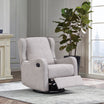 Mecedora Westwood Skylar: giratoria, mecedora y reclinable en color beige