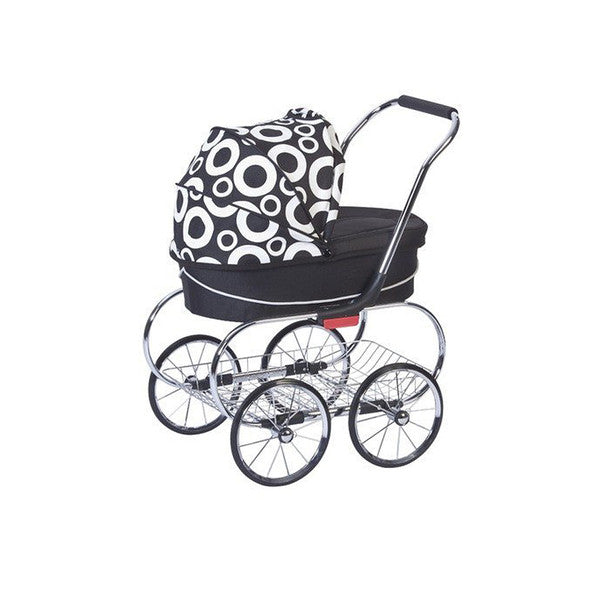 Valco Princess Doll Stroller in Black- Bambi Baby