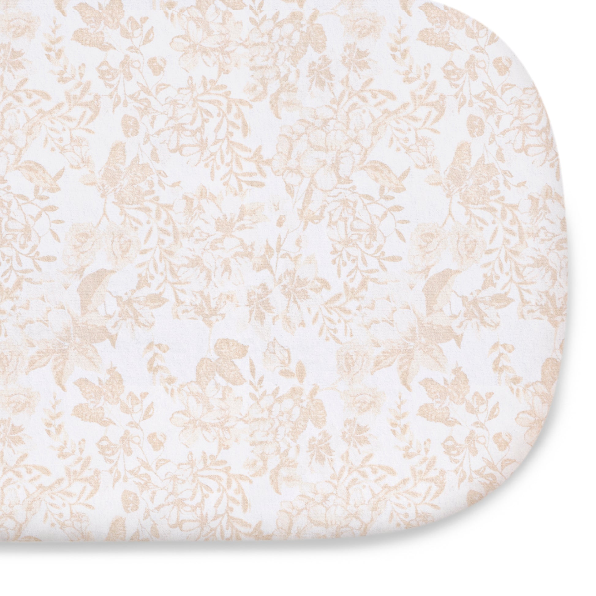 Bellini Oval Organic Jersey Cotton Crib Sheet and Changing Pad Cover Set- Bambi Baby