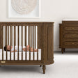 Bellini Oval Organic Jersey Cotton Crib Sheet and Changing Pad Cover Set - Bambi Baby