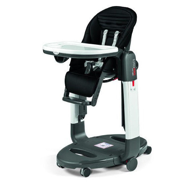 Peg Perego Tatamia Highchair in Stripes Black- Bambi Baby