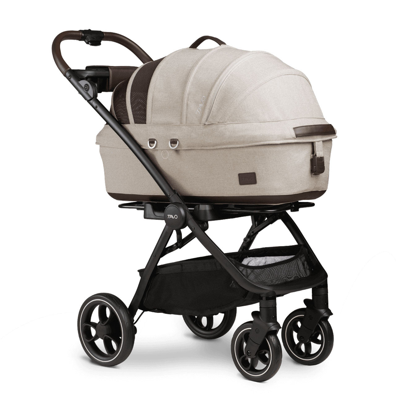Tavo Maeve + Roscoe 3-IN-1 Pet Protection System, Flex Médio em Fawn- Bambi Baby