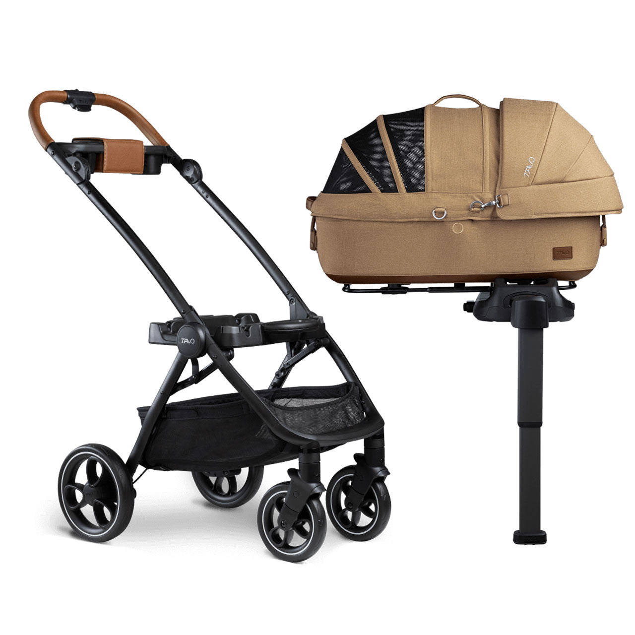Tavo Maeve + Roscoe 3-IN-1 Pet Protection System, Medium Flex in Brindle - Bambi Baby
