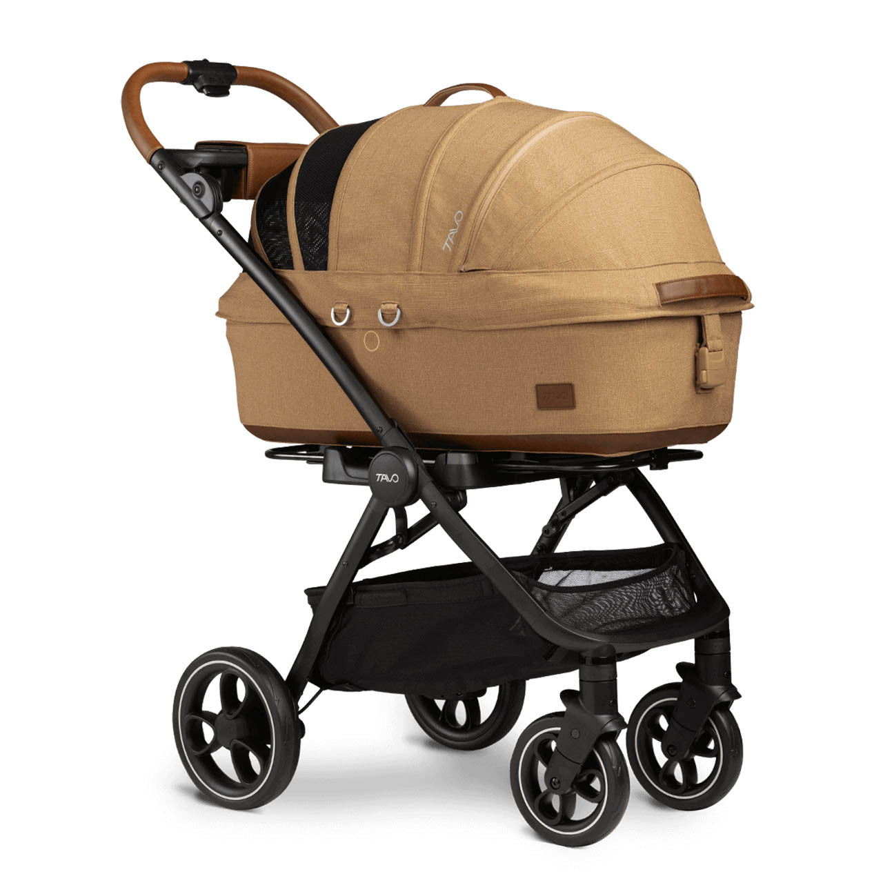 Tavo Maeve + Roscoe 3-IN-1 Pet Protection System, Medium Flex in Brindle- Bambi Baby