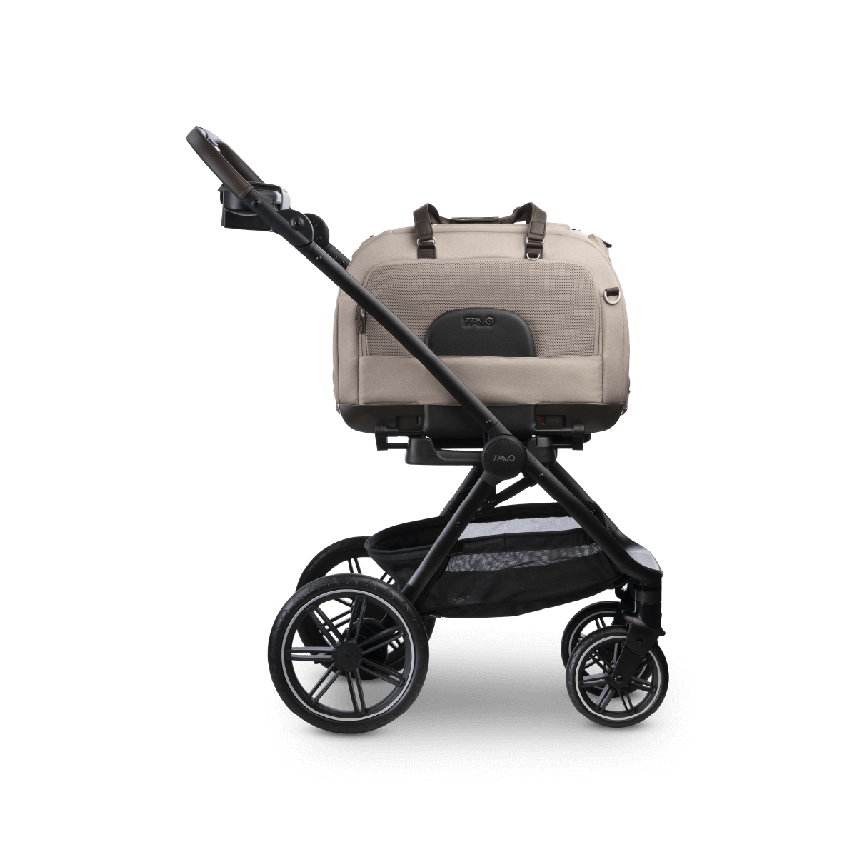 Tavo Hendrick Pet Car Seat + Hendrick Adapter + Roscoe Trek Stroller- Bambi Baby