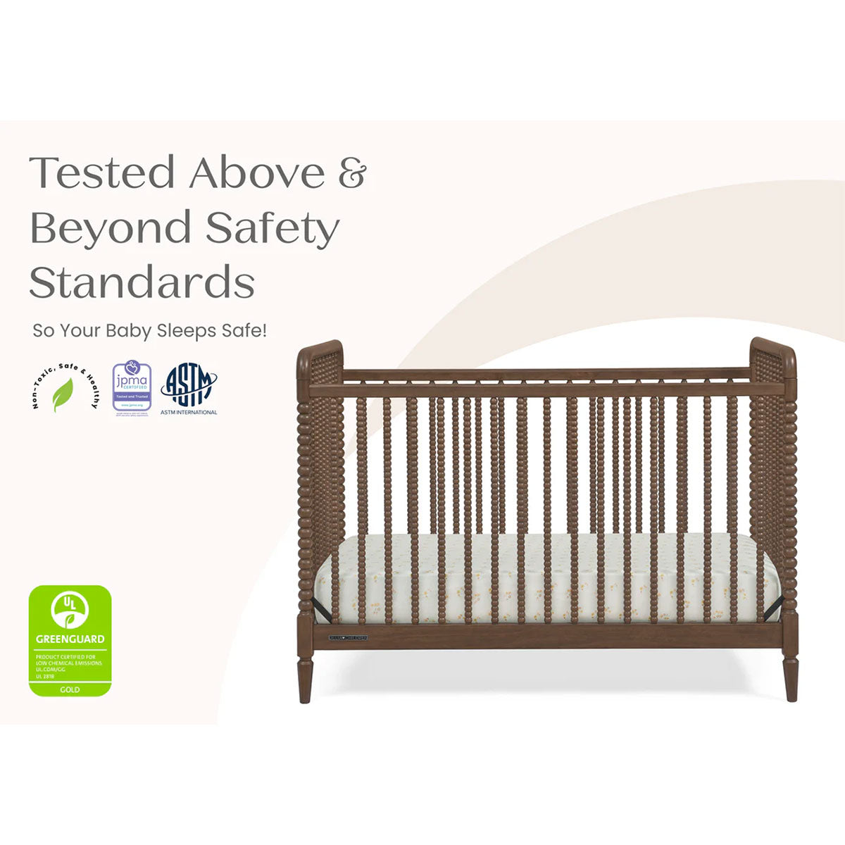Delta Children Saint 4-In-1 Convertible Crib