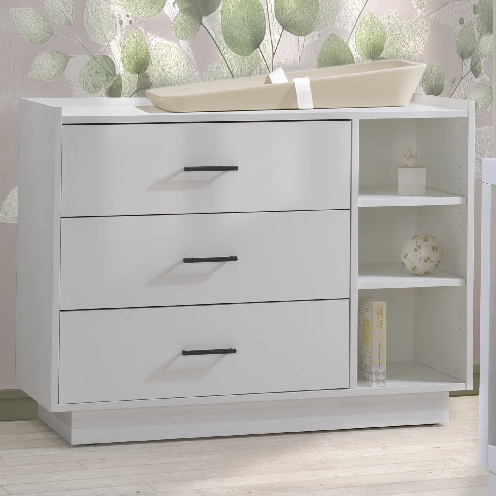 Tulip Tito Crib-to-double and Combo Dresser- Bambi Baby