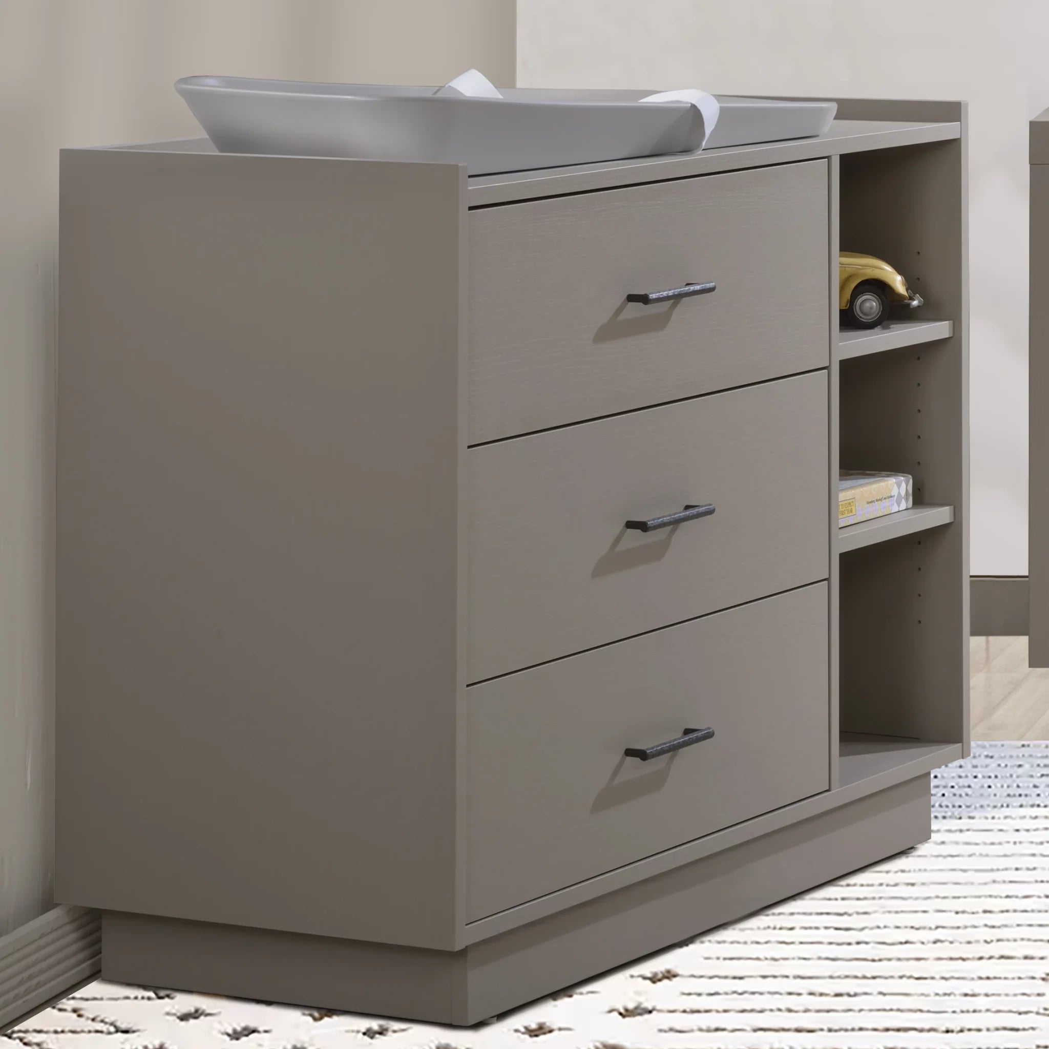Tulip Tito Crib-to-double and Combo Dresser- Bambi Baby