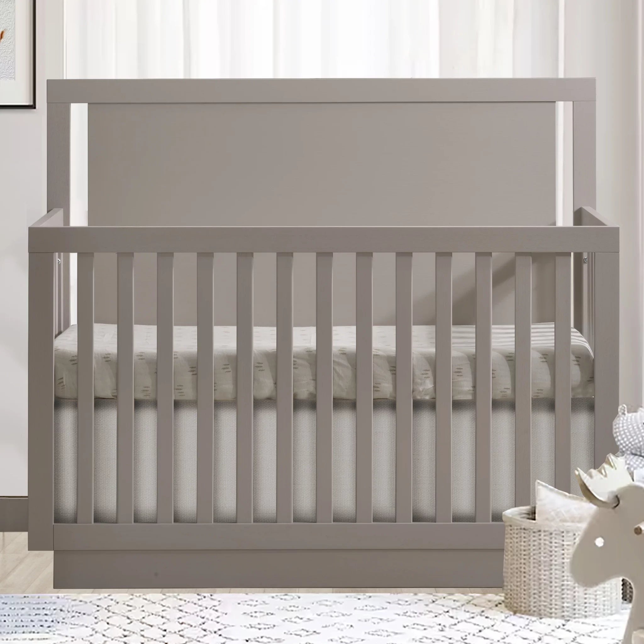 Tulip Tito Crib-to-double and Combo Dresser- Bambi Baby