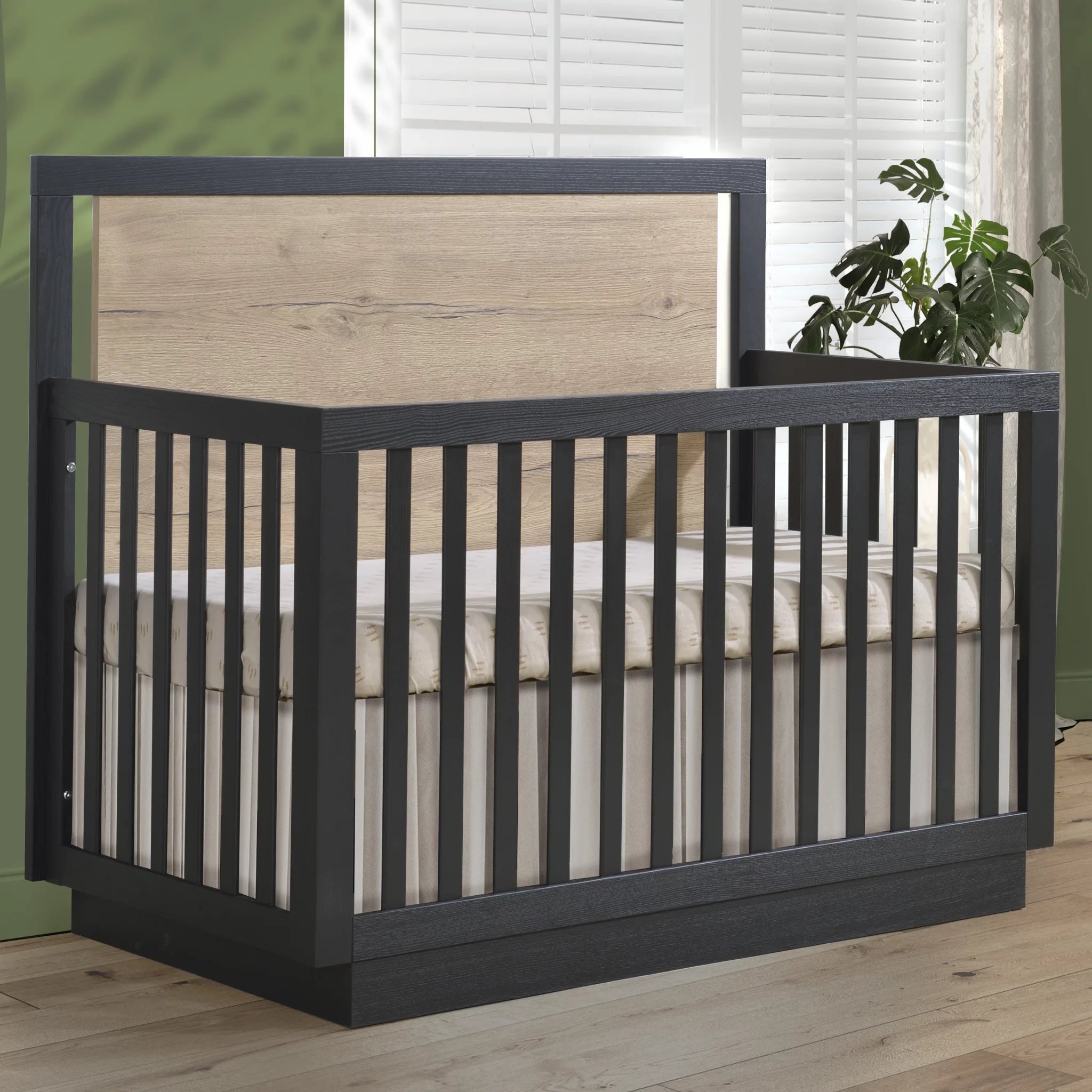Tulip Tito Crib-to-double and Combo Dresser- Bambi Baby