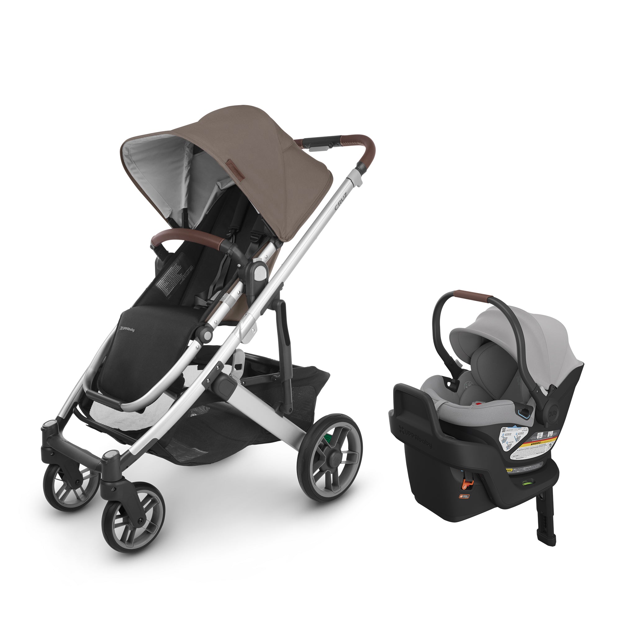 UPPAbaby Cruz from Birth Travel System (Stroller Aria Infant Car