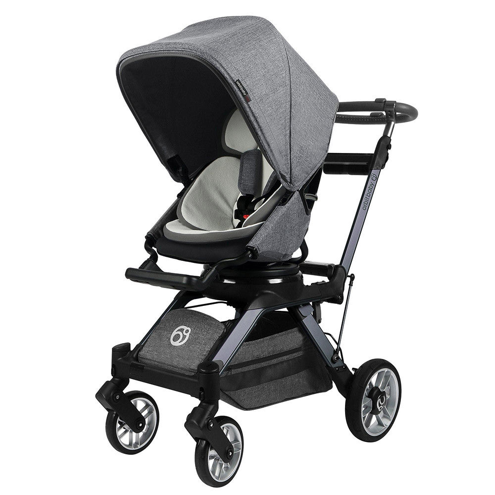 Orbit Baby G5 Stroll Sleep Ride Travel System Titanium Melange Grey