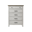 Coleção Westwood Timber Ridge High Chest em branco envelhecido e Sierra - Bambi Baby