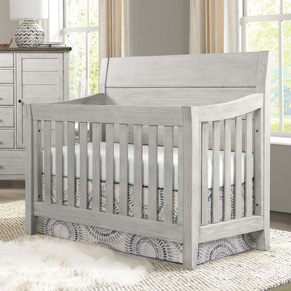 Westwood Timber Ridge Collection Convertible Crib in Weathered White and Sierra- Bambi Baby