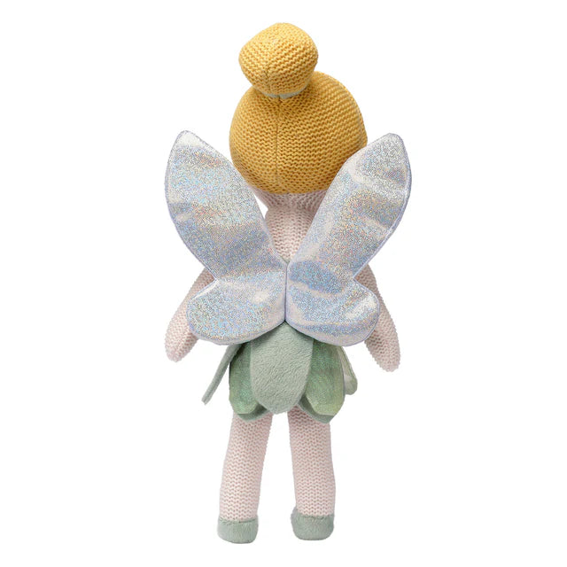 Bedtime Originals Disney Tinker Bell Luxury Knit Plush Fairy Stuffed Animal Toy- Bambi Baby