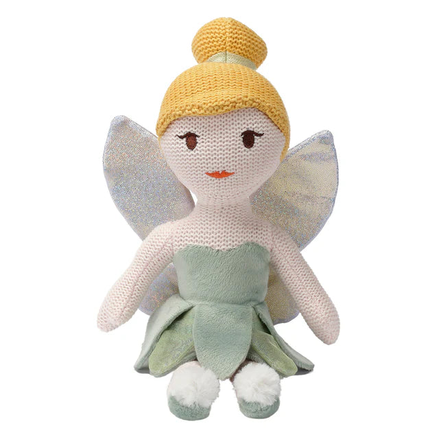 Bedtime Originals Disney Tinker Bell Luxury Knit Plush Fairy Stuffed Animal Toy- Bambi Baby