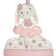 Bedtime Originals Tiny Dancer Bunny & Stars Pink Nursery Lamp with Shade & Bulb - Bambi Baby