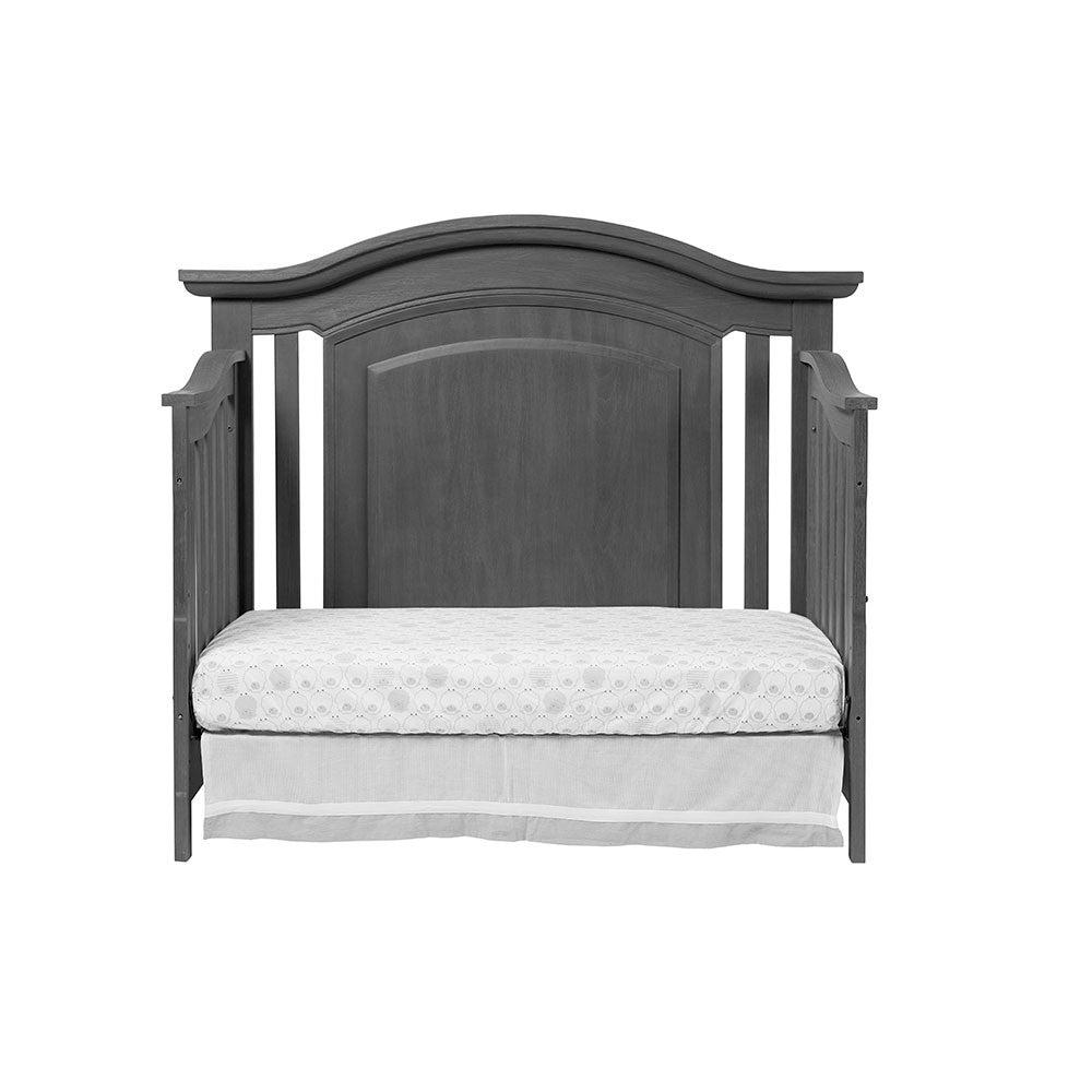 Oxford London Lane 4 in 1 Convertible Crib in Arctic Gray- Bambi Baby