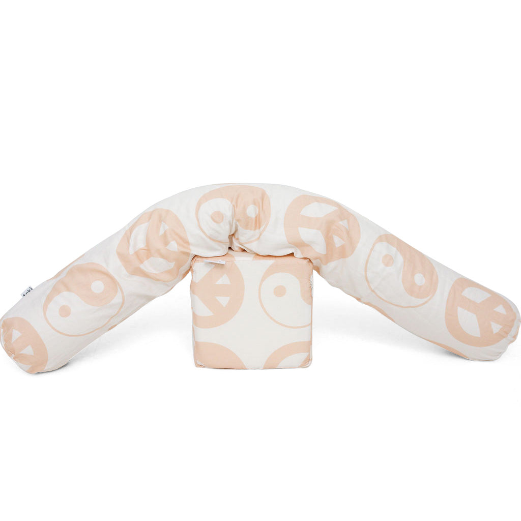 Toki Kids White Yin Yang Support Pillow- Bambi Baby