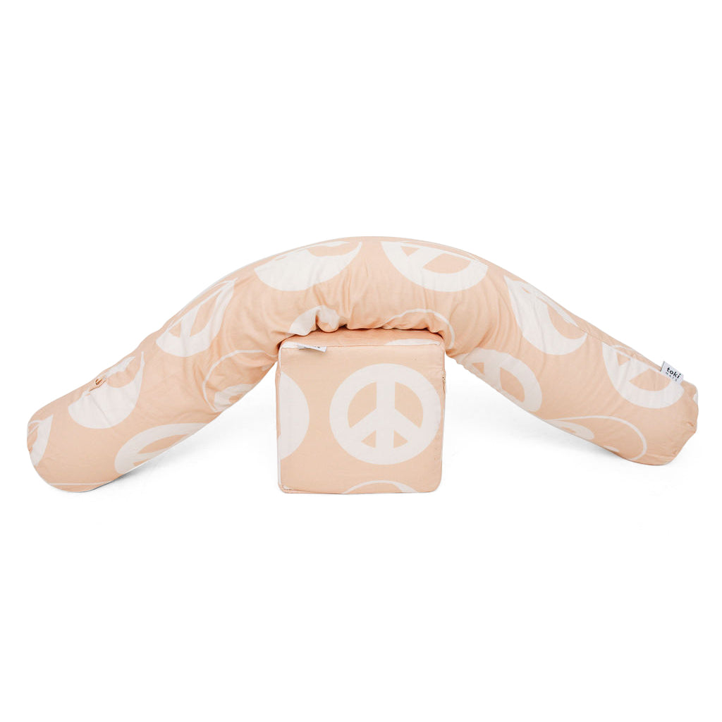 Toki Kids Beige Yin Yang Support Pillow- Bambi Baby