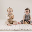 Toki Kids Mudcloth Vegan Leather Mat - Bambi Baby
