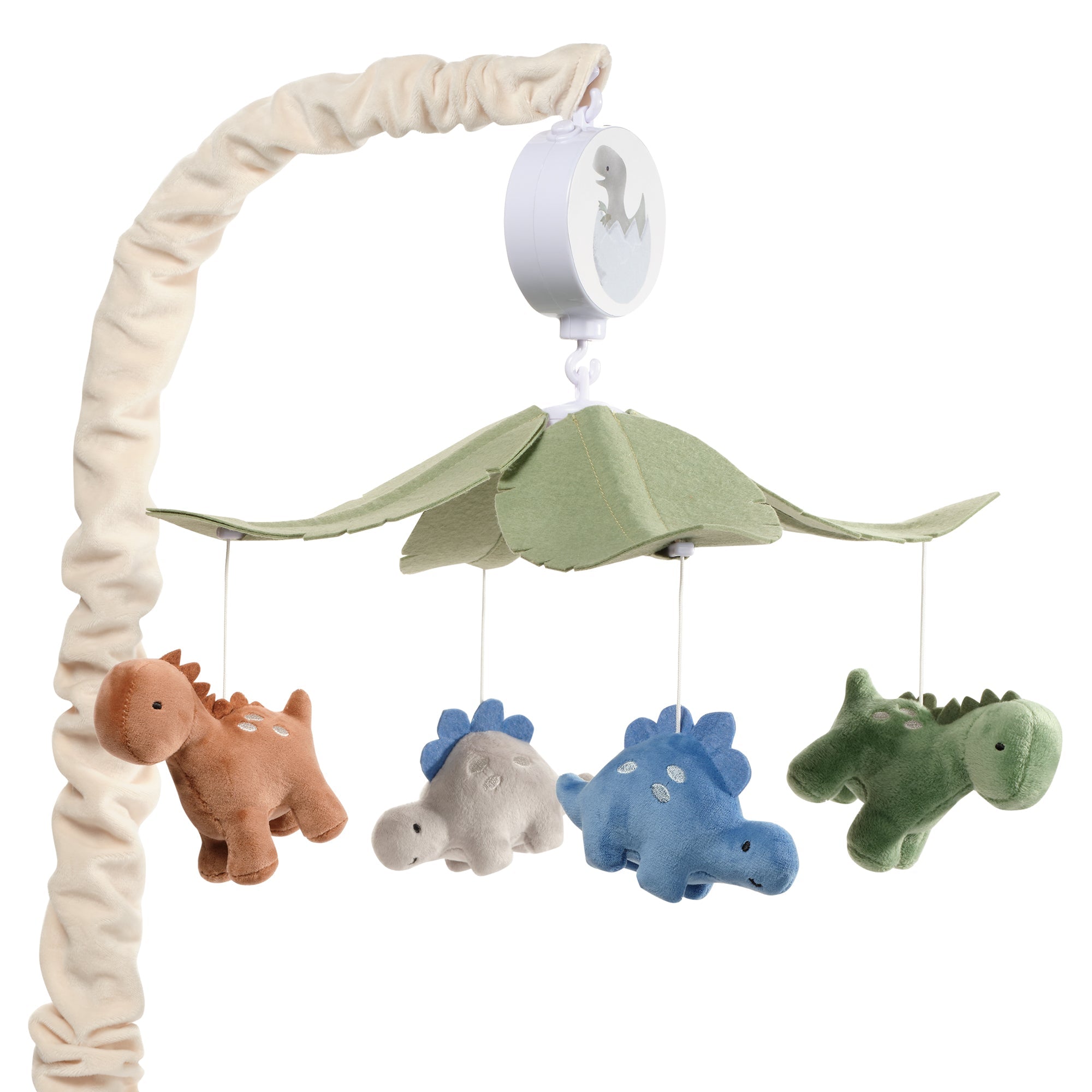 Lambs & Ivy Dino-Might Musical Baby Crib Mobile Toy- Bambi Baby