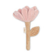 Crane Baby Violet Floral Plush Baby Rattle Toy - Bambi Baby