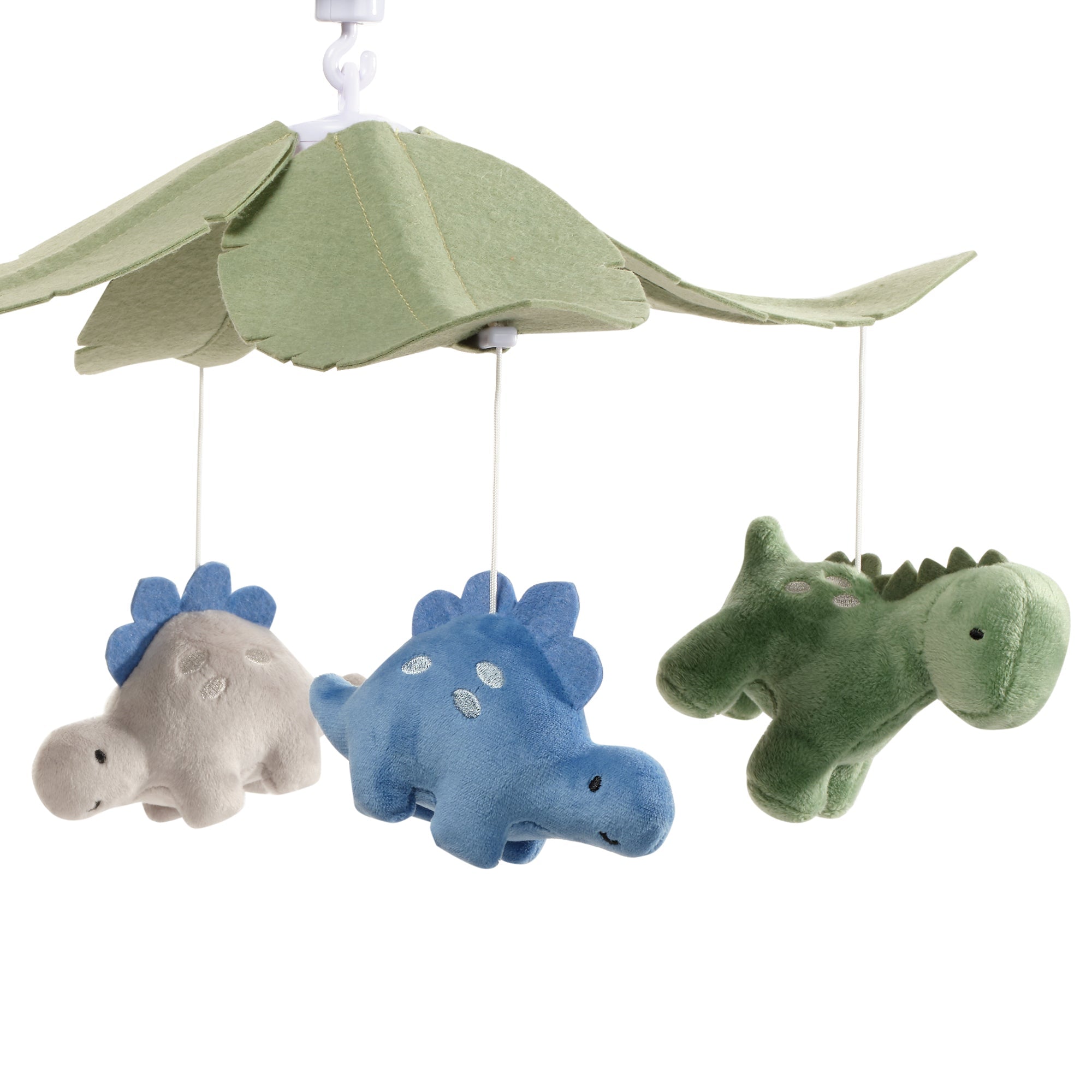 Lambs & Ivy Dino-Might Musical Baby Crib Mobile Toy- Bambi Baby
