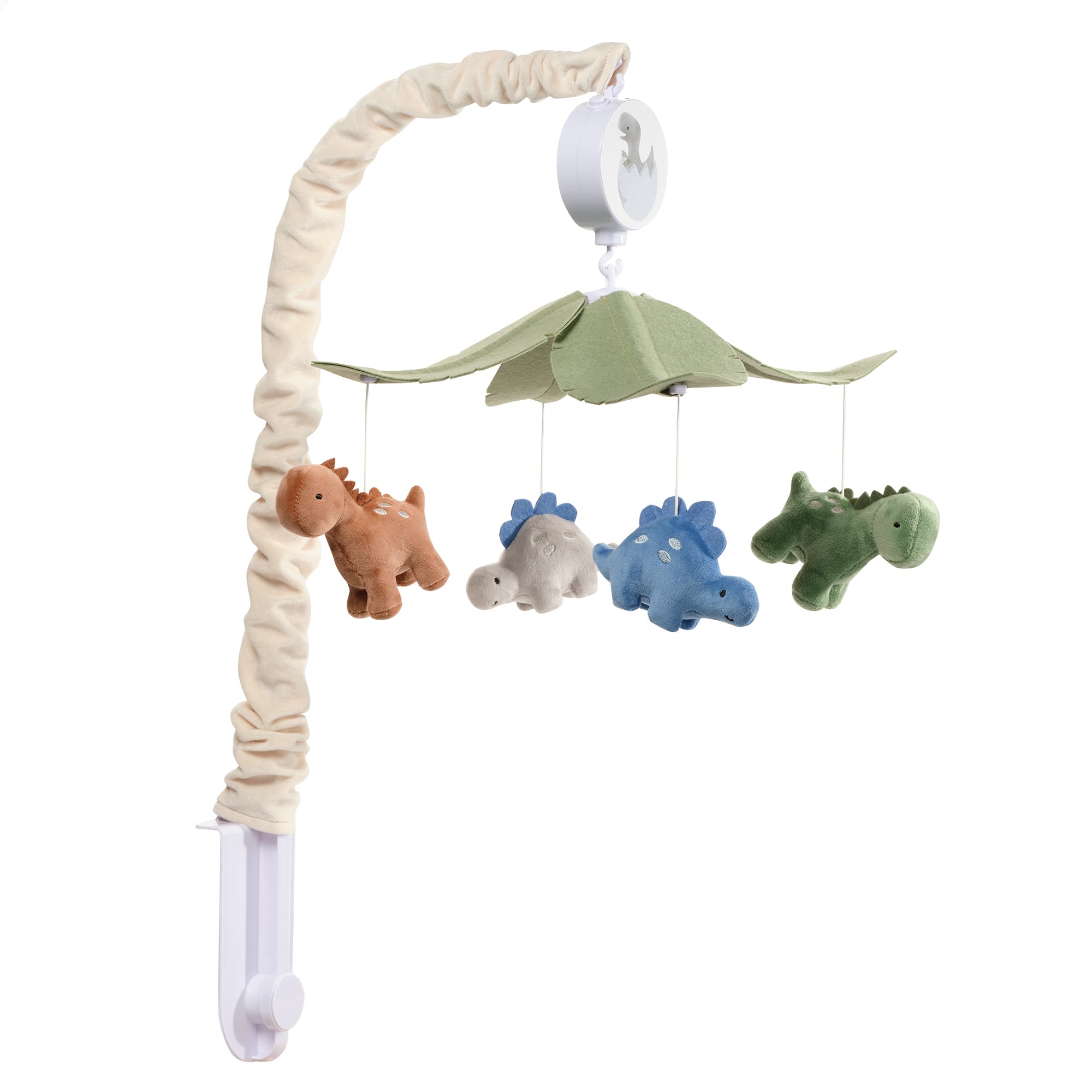 Lambs & Ivy Dino-Might Musical Baby Crib Mobile Toy- Bambi Baby