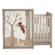 Lambs & Ivy Treetop Fox Woodland Tree Nursery 3-Piece Baby Crib Bedding Set - Bambi Baby