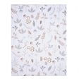 Lambs & Ivy Treetop Fox Woodland/Forest Minky/Faux Shearling Fleece Baby Blanket - Bambi Baby
