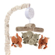 Lambs & Ivy Treetop Fox & Squirrel Woodland Musical Baby Crib Mobile Soother Toy - Bambi Baby