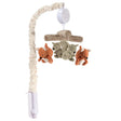 Lambs & Ivy Treetop Fox & Squirrel Woodland Musical Baby Crib Mobile Soother Toy - Bambi Baby