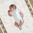 Lambs & Ivy Treetop Fox Woodland Tree Nursery 3-Piece Baby Crib Bedding Set - Bambi Baby