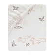 Lambs & Ivy Treetop Fox Woodland Breathable Cotton Fitted Crib/Toddler Sheet - Bambi Baby