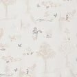 Lambs & Ivy Treetop Fox Woodland Breathable Cotton Fitted Crib/Toddler Sheet - Bambi Baby