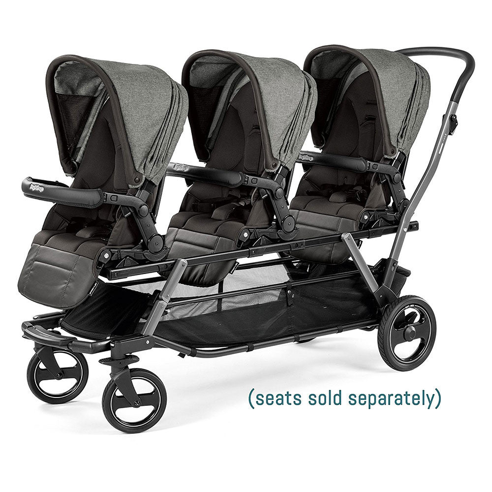 Peg Perego Triplette Piroet Chassis in Charcoal- Bambi Baby