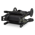 Jeep Deluxe Wrangler Wagon Stroller - Black With Olive Green (2182) - Bambi Baby