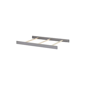 Dove Gray Oxford Baby Emerson Full Bed Conversion Kit Rails - Side View | Bambi Baby