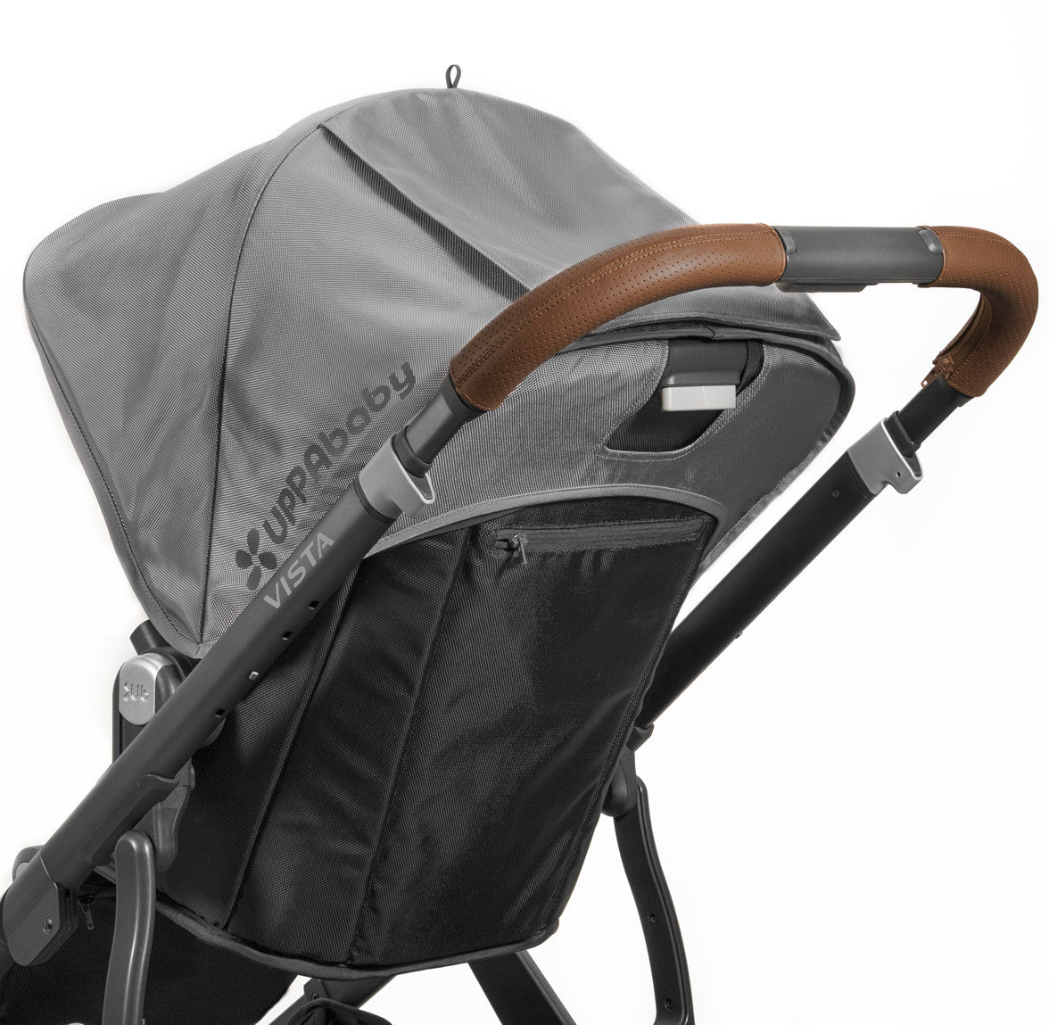 UPPAbaby VISTA Leather Handlebar Covers - saddle- Bambi Baby
