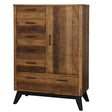 Westwood Urban Rustic Chifferobe in Brushed Wheat - Bambi Baby