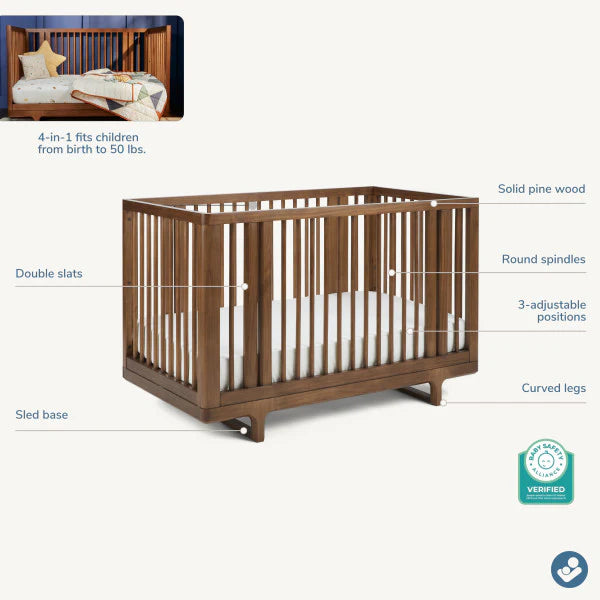 Maxi Cosi Embraced Forms 4-in-1 Convertible Crib- Bambi Baby
