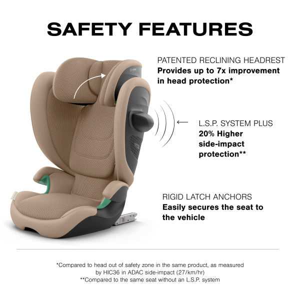 cybex solution b-fix high back booster seat Cybex