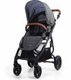 Cochecito Valco Snap Ultra Trend con asiento reversible en color carbón