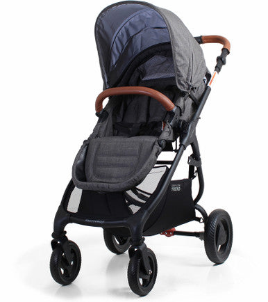 Cochecito Valco Snap Ultra Trend con asiento reversible en color carbón- Bambi Baby