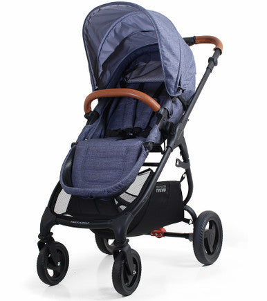 Cochecito Valco Snap Ultra Trend con asiento reversible en color denim- Bambi Baby