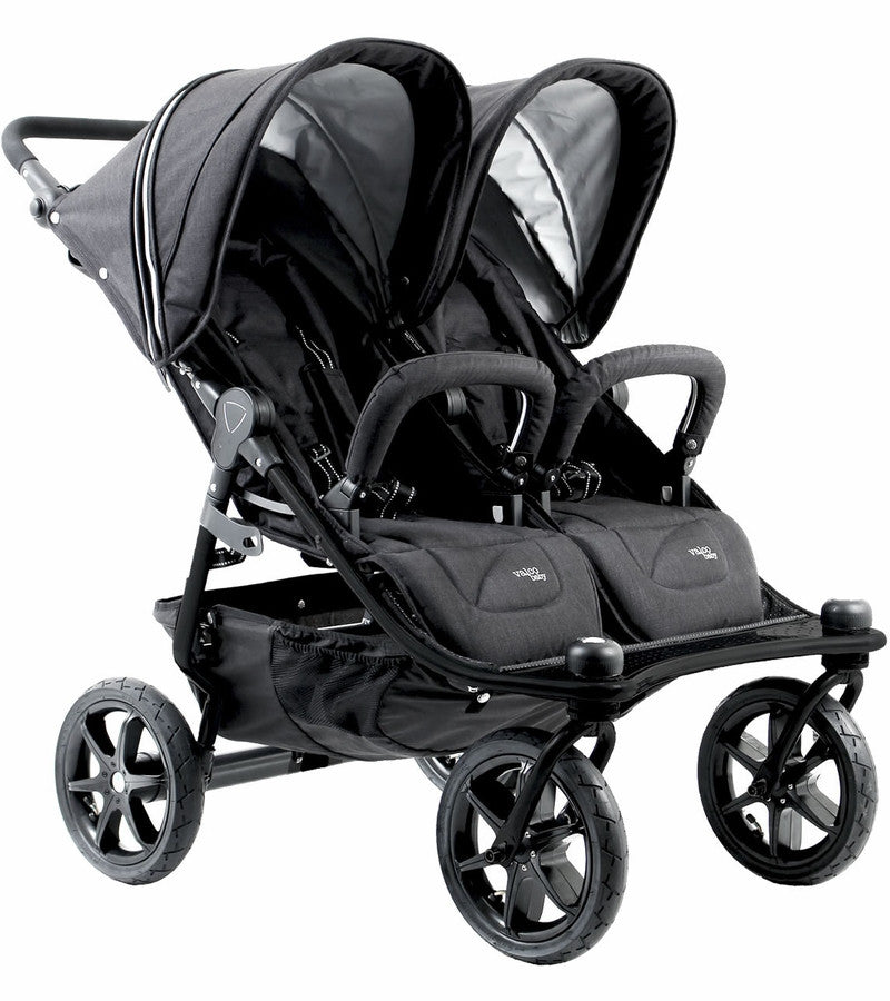 Valco Tri Mode Duo X Double Stroller in Night- Bambi Baby