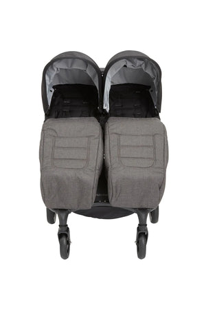 Valco Boot Cover Accessory For Snap Duo Trend Bassinet In Charcoal