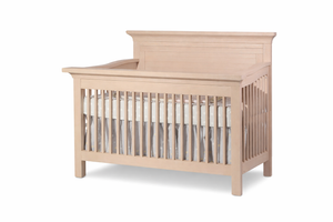 Pali Varese Convertible Crib - Straight leg With Wood Panel Vertical Lines